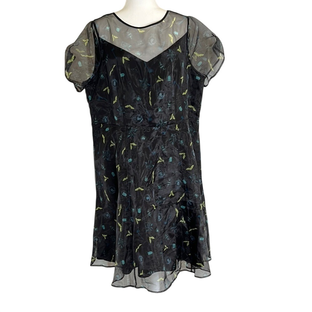 Disney Parks "The Dress‎ Shop" Haunted Mansion Dress Size Women's 1 X